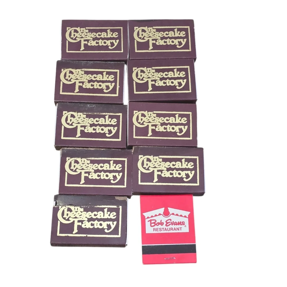 Cheese Cake Factory display safely vintage